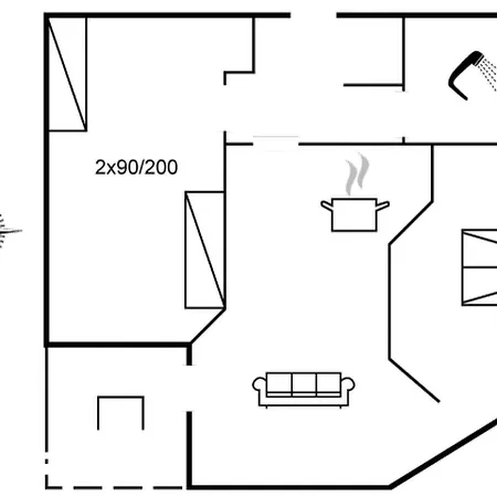 Milly - 100m From The Sea In Western Jutland By Interhome Lägenhet *